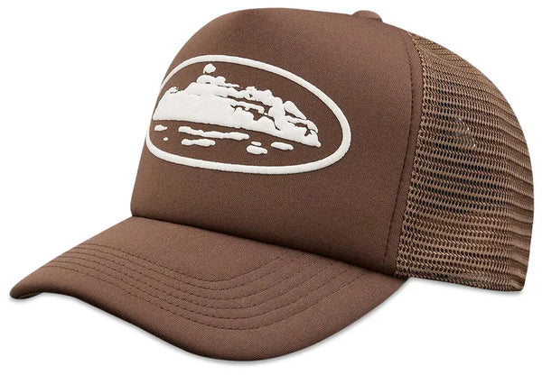 Gorra Corteiz Island Puff Print Trucker 'Brown'