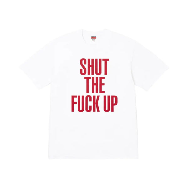 Remera Supreme x Number (N)Ine Shut Up 'White'