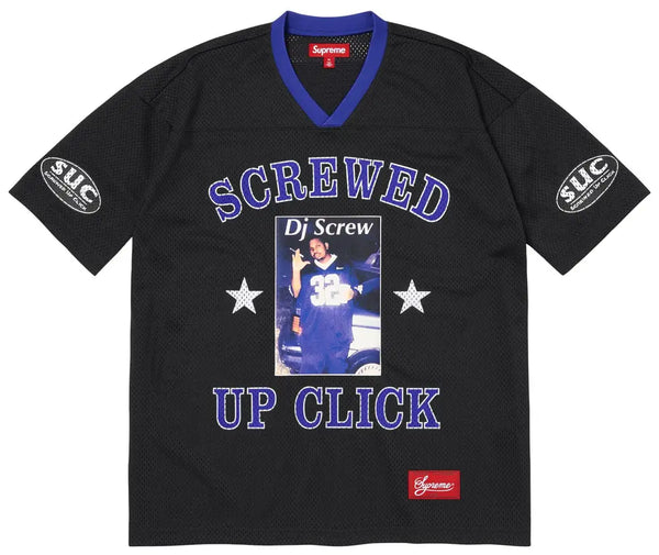 Supreme x Dj Screw Jersey 'Black'