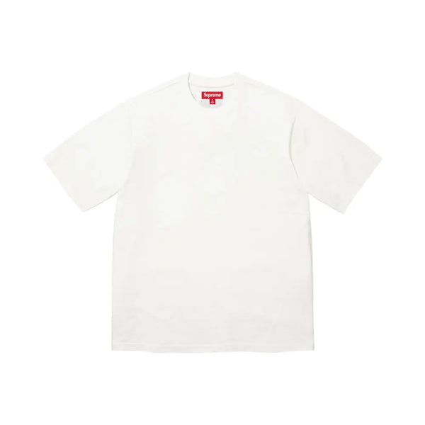 Remera Supreme Rhinestone Script 'White'