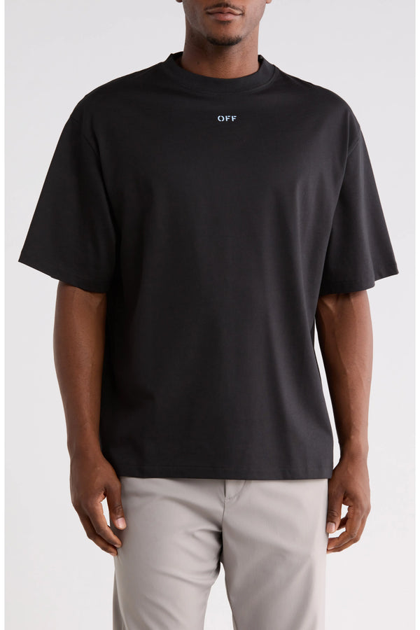 Remera Off-White Grafiti Black