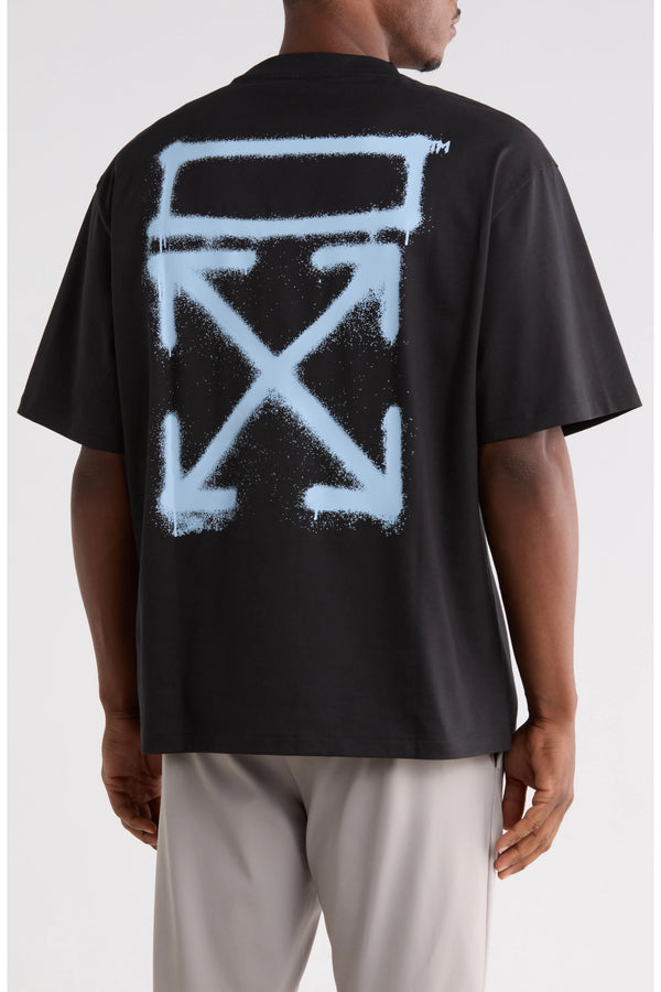 Remera Off-White Grafiti Black