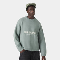 Sweater Eme Studios Master Aqua Green