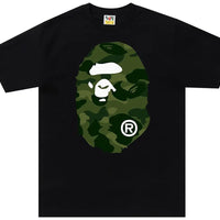 Remera BAPE Color Camo Big Ape Head Tee 'BlackGreen'