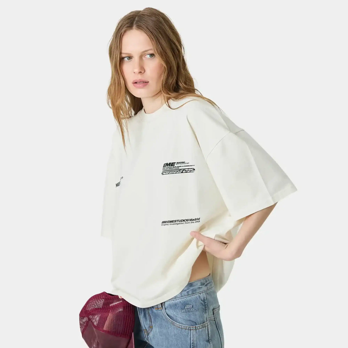 Remera Eme Studios DNA Off Sand