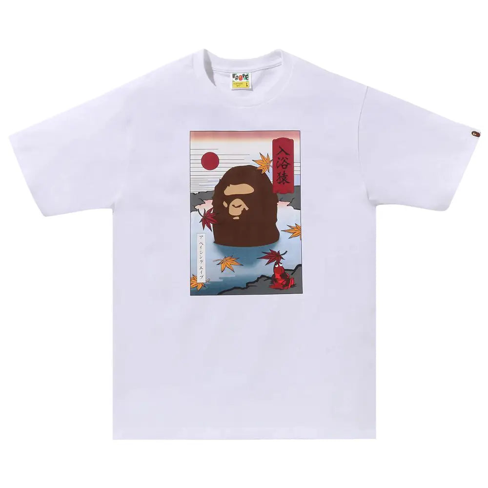 BAPE Japan Autumn A Bathing Ape Tee 'White'