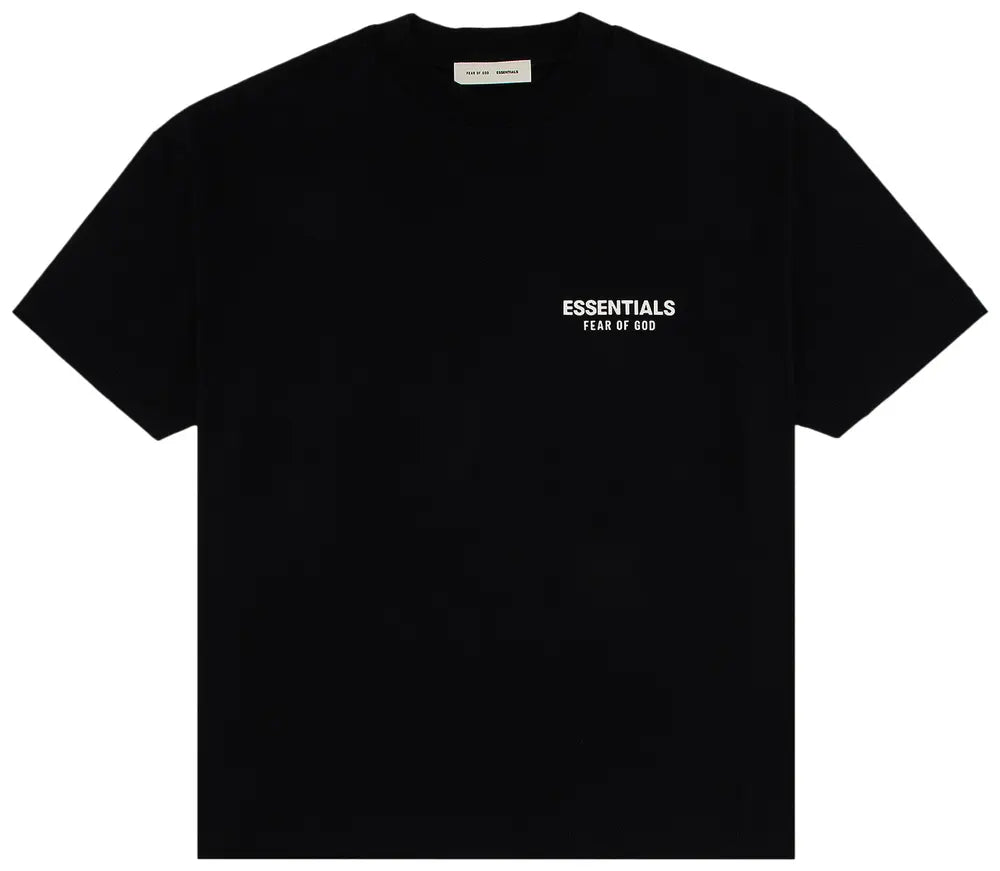Fear of God Essentials Jersey Crewneck Tee 'Black'