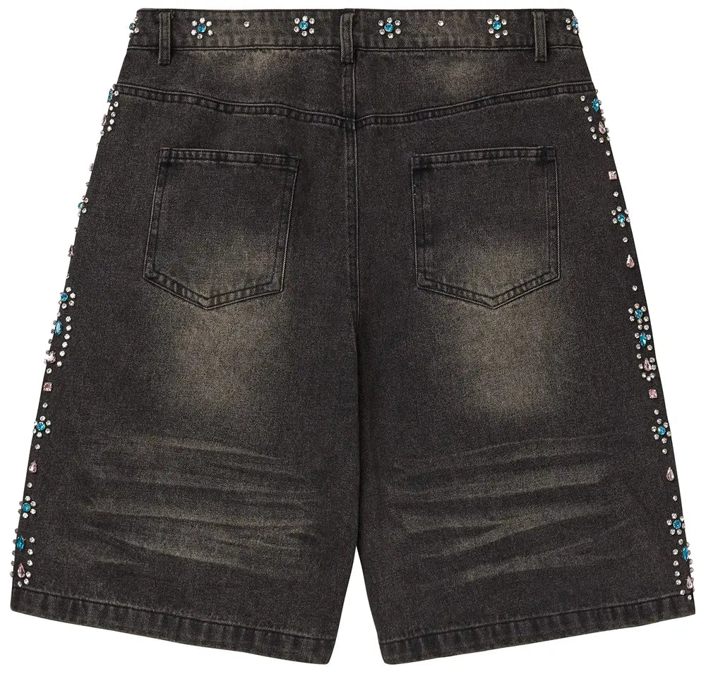 Vale Forever Candy Jorts 'Black'