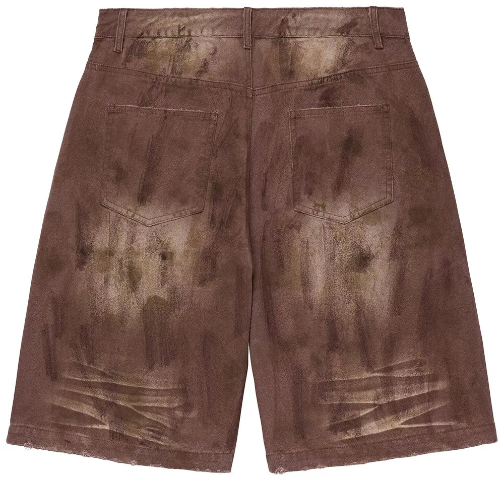 Vale Forever M&M Jorts 'Dirt Brown'