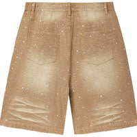 Vale Forever Sand Storm Jorts 'Tan'