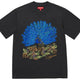 Supreme Peacock Short-Sleeve Top 'Black'
