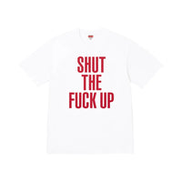 Remera Supreme x Number (N)Ine Shut Up 'White'