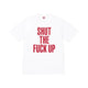 Remera Supreme x Number (N)Ine Shut Up 'White'