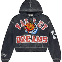 Vale Forever Sunny Zip Up 'Black'