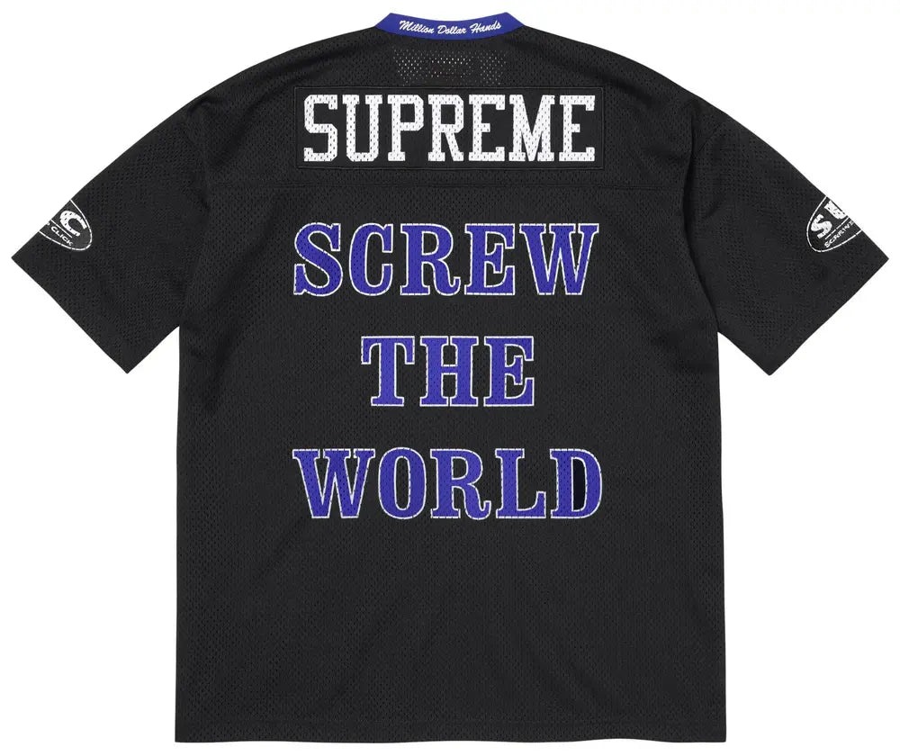 Supreme x Dj Screw Jersey 'Black'