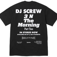 Supreme x Dj Screw Suc Tee 'Black'