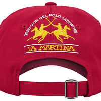 Gorra Supreme x La Martina x Jacob & Co 6-Panel Hat 'Red'