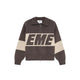 Eme Studios Zipper Hoodie Knit Brown