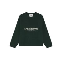 Sweater Eme Studios Master Scarab Green