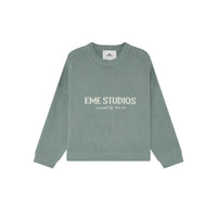 Sweater Eme Studios Master Aqua Green