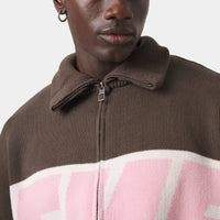 Eme Studios Zipper Hoodie Knit Lollipop