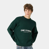 Sweater Eme Studios Master Scarab Green