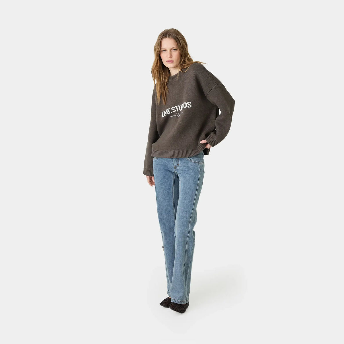 Sweater Eme Studios Brown
