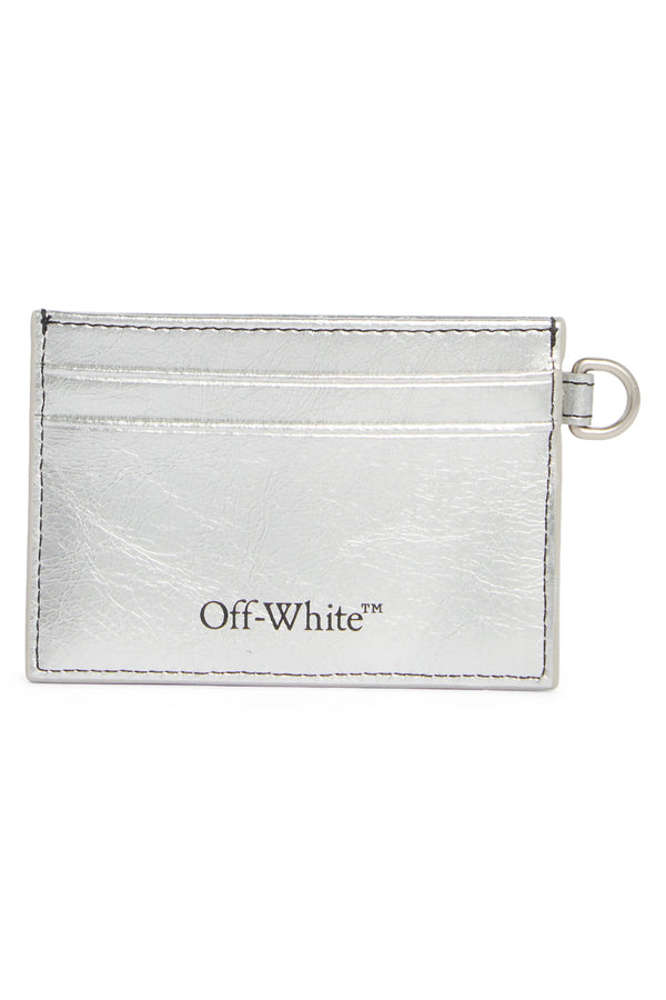 Classic Leather Card Holder Off White